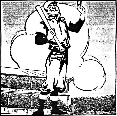 There was no joy in Mudville, folks, our once-mighty democracy had struck out There was no joy in Mudville, folks, our once-mighty democracy had struck out