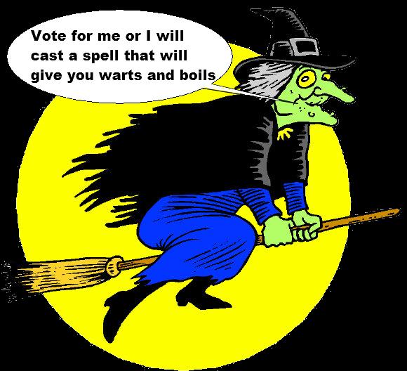 The Republicans and fake news outlets had the country convinced Hillary was an evil witch in 2016—sadly, U.S. cultural maturity is a century away from being ready to vote for a woman The Republicans and fake news outlets had the country convinced Hillary was an evil witch in 2016—sadly, U.S. cultural maturity is a century away from being ready to vote for a woman