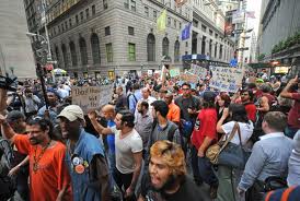 Wall Street Protest: Occupy Wall Street—Copyright © 2011 by Louis Lanzano Wall Street Protest: Occupy Wall Street—Copyright © 2011 by Louis Lanzano
