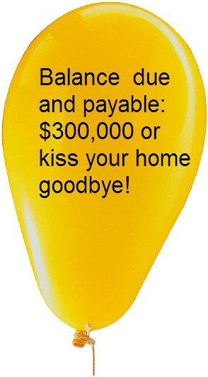Balloon payment Balloon payment