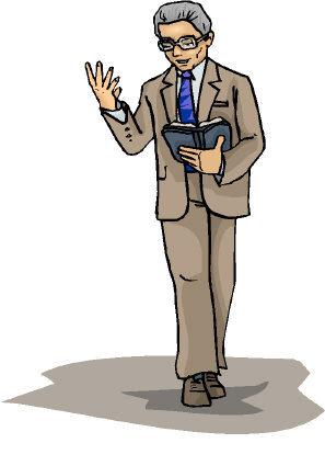 A Bible-thumping fundamentalist preacher preaching Hell and damnation and the Rapture A Bible-thumping fundamentalist preacher preaching Hell and damnation and the Rapture