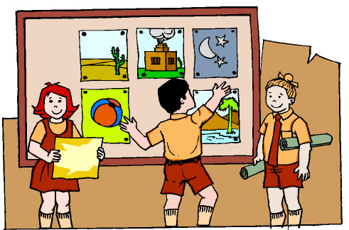 Children exploring their talents Children exploring their talents