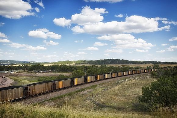 A gigaton is one billion tons corresponding to five 100 car unit coal trains per minute A gigaton is one billion tons corresponding to five 100 car unit coal trains per minute