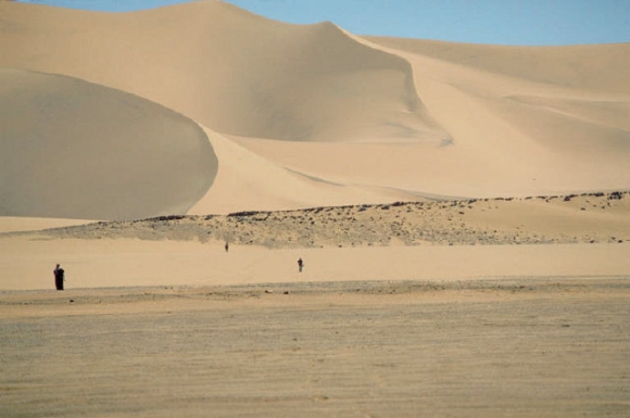 The desert The desert