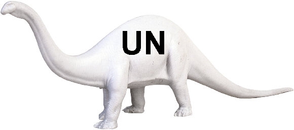 The UN dinosaur The UN dinosaur