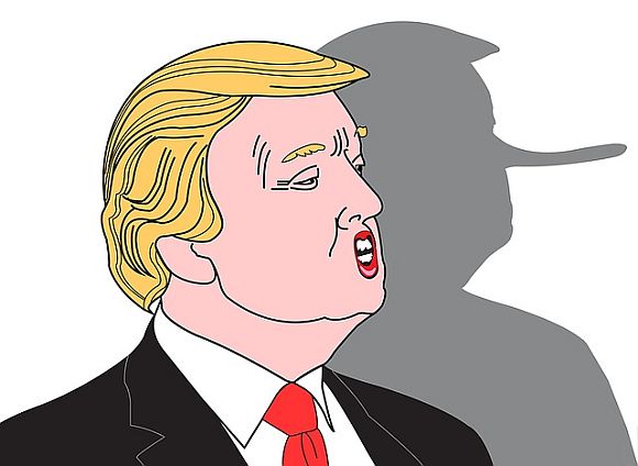 Hitler's playbook said never tell a small lie—make it big and repeat it so often that people will eventually believe it. Trump has taken this to heart, having over 10,000 recorded lies to his name Hitler's playbook said never tell a small lie—make it big and repeat it so often that people will eventually believe it. Trump has taken this to heart, having over 10,000 recorded lies to his name