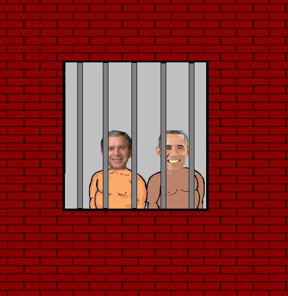 Here are Dubya and Obozo finally getting some consequences for all their corrupt dealings Here are Dubya and Obozo finally getting some consequences for all their corrupt dealings