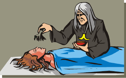 Female healer being highly valued Female healer being highly valued