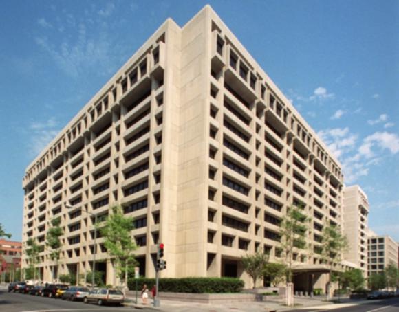 The International Monetary Fund headquarters The International Monetary Fund headquarters