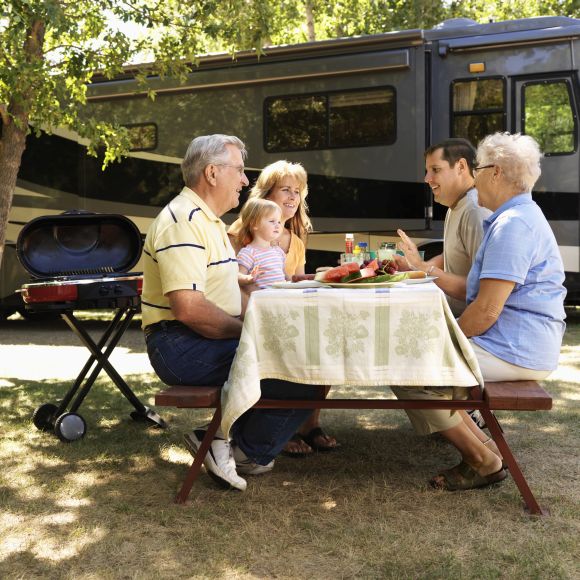 A multigenerational family A multigenerational family