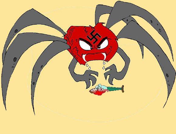 Fascism became a horrid genocidal murdering spider-slug once Hitler got ahold of it—the word is forever tainted Fascism became a horrid genocidal murdering spider-slug once Hitler got ahold of it—the word is forever tainted