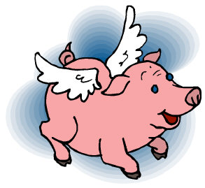 We could no more VOTE to go back to when elected officials were acting in the public interest than we could teach pigs to fly