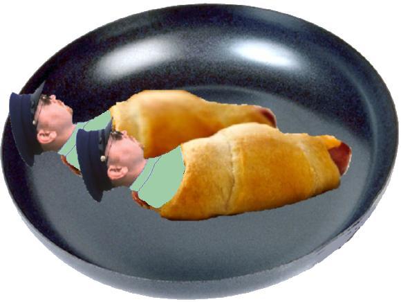 Owens debunks the idea that police brutality is a problem facing the black community today using statistics which show black-on-white violence is the problem, not white-on-black�here are pigs-in-a-blanket, an anti-cop insult