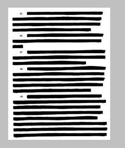 A sample of Obozo's idea of cooperation with subpoenas: redacted documents that may as well have been blank