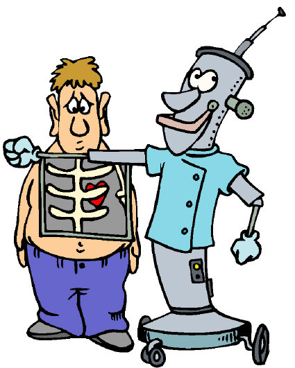 Their 15-minute checkups and large patient loads force doctors into reductionistic modes sometimes, which makes them feel like assembly-line robots at times Their 15-minute checkups and large patient loads force doctors into reductionistic modes sometimes, which makes them feel like assembly-line robots at times