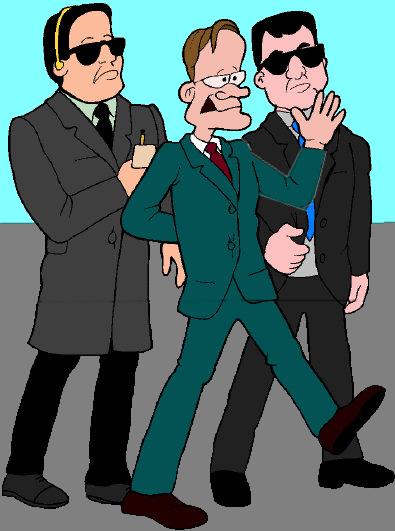 G.H.W. Bush with his secret service—a traitor because he and Cheney pushed Dubya to start the Iraq War? G.H.W. Bush with his secret service—a traitor because he and Cheney pushed Dubya to start the Iraq War?