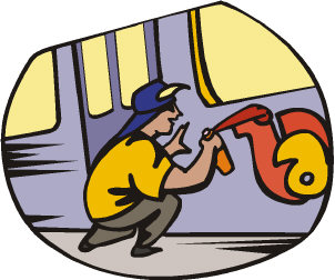 The new orderliness policy has made New York a place with little graffiti on walls or busses or trains The new orderliness policy has made New York a place with little graffiti on walls or busses or trains