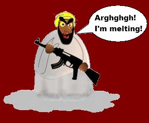 They say the Middle East is going to get so hot the terrorists will start melting They say the Middle East is going to get so hot the terrorists will start melting