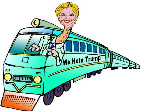 The mainstream media have all jumped aboard the Trump hate train—they don't even bother to make the pretense of objectivity or fairness The mainstream media have all jumped aboard the Trump hate train—they don't even bother to make the pretense of objectivity or fairness