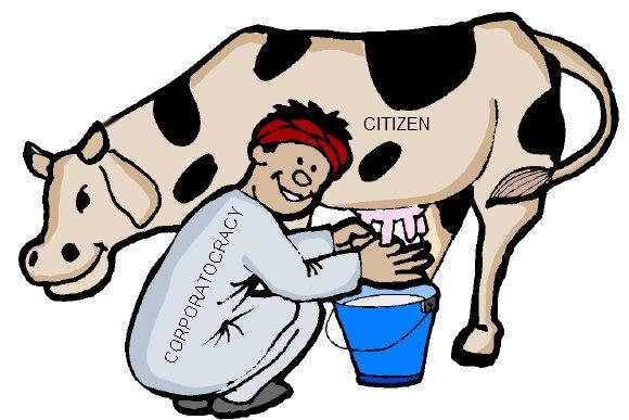 We're all stuck in an oligarchy catering only to the Corporatocracy and simply using the citizens as suckers to exploit, and cash cows to milk? We're all stuck in an oligarchy catering only to the Corporatocracy and simply using the citizens as suckers to exploit, and cash cows to milk?