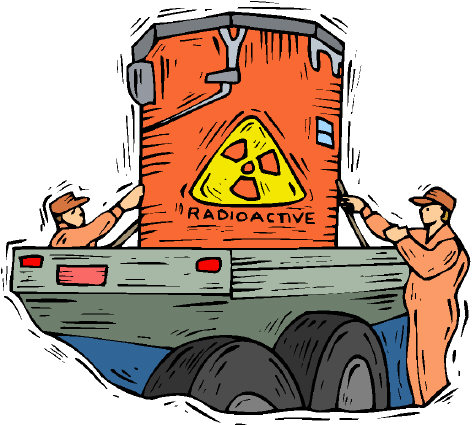 Radioactive waste disposal is a huge problem Radioactive waste disposal is a huge problem