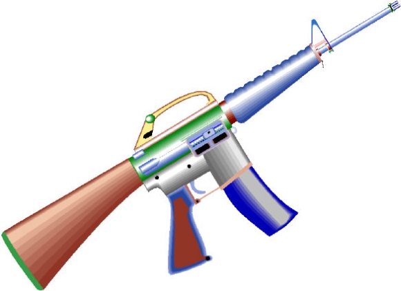 A conventional weapon A conventional weapon