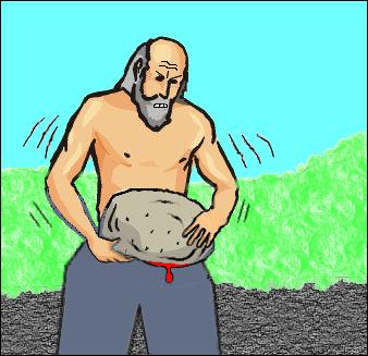 Trying to squeeze blood from a stone Trying to squeeze blood from a stone