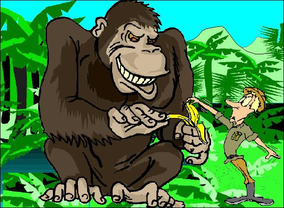 How do you take power from a rich, powerful dictator? The same way you take a banana from a 900-pound gorilla—very carefully! How do you take power from a rich, powerful dictator? The same way you take a banana from a 900-pound gorilla—very carefully!