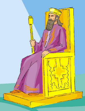 a king on a throne a king on a throne